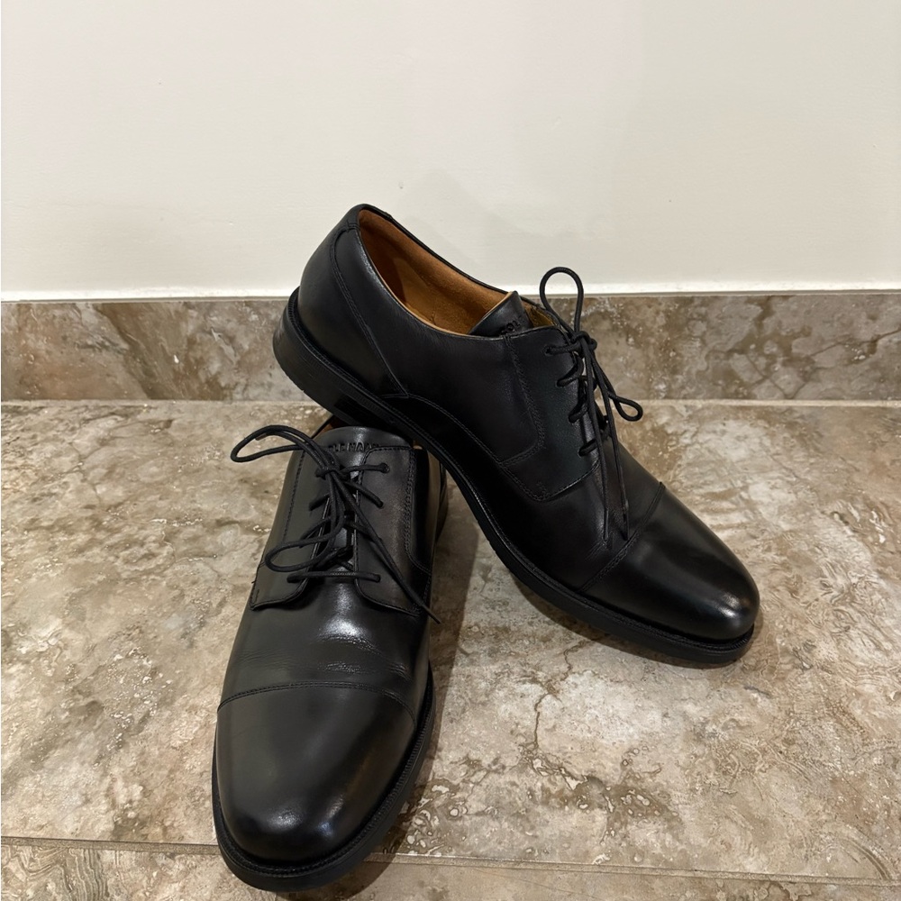 Cole Haan Black Leather Oxfords Size 14